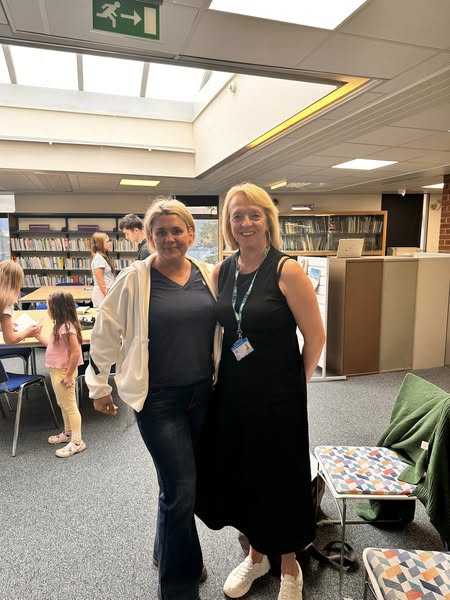 What a wonderful meeting today with Sarah from Better Births Lincolnshire!